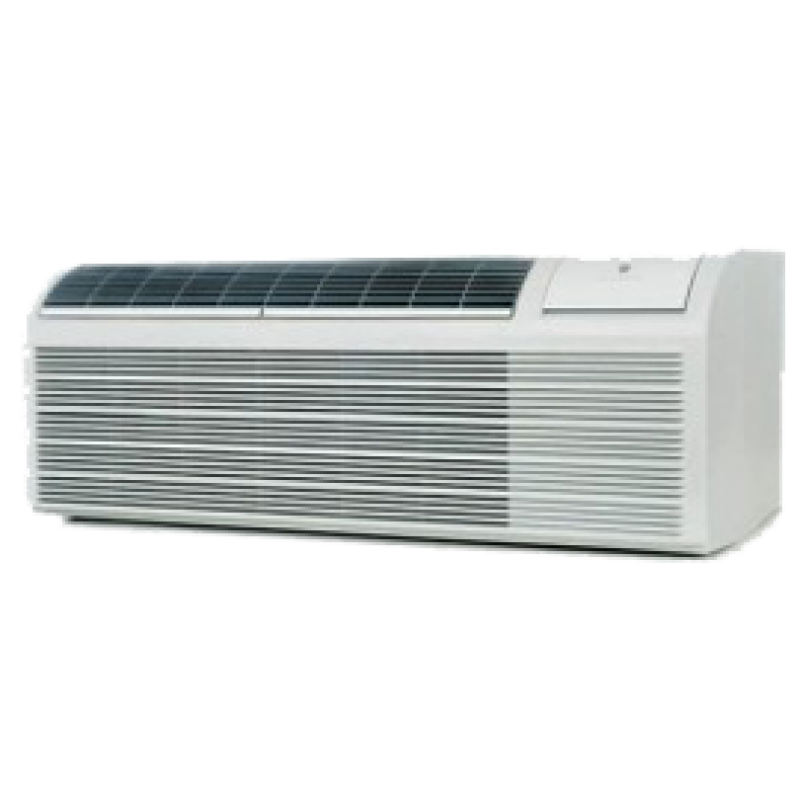 11,800 BTU Packaged Terminal Air Conditioner with 10,600 BTU Heat Pump, 3.0 kW Electric Heat Backup, 11.6 EER, 2.7 Pts/Hr Dehumidification and 230/208 Volts