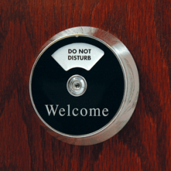 Hotel Door Tag