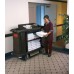 Rubbermaid 6189 Housekeeping Cart – Commercial Hospitality Cleaning Trolley (LOG161731)