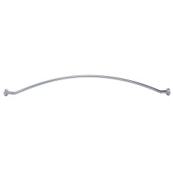 CURVED SHOWER ROD Shower Rods Polished Chrome
