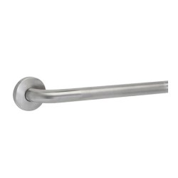 CONCEALED MOUNT, SMOOTH Grab Bar Satin Stainless Steel