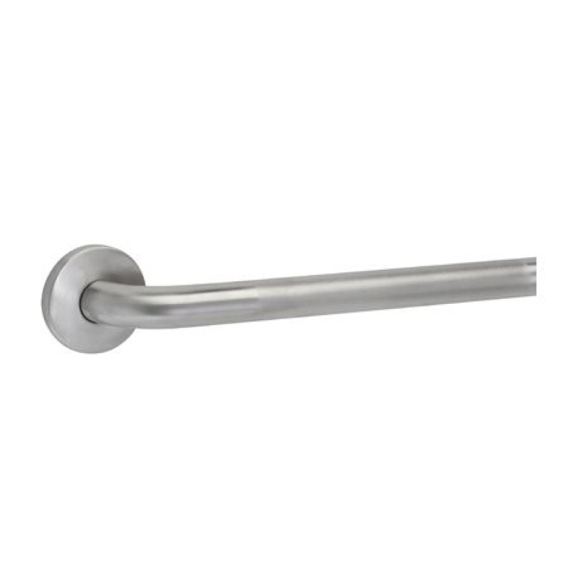 CONCEALED MOUNT, SMOOTH Grab Bar Satin Stainless Steel