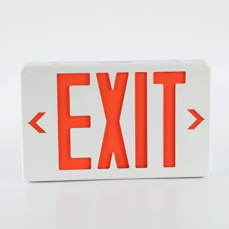 Red LED Exit Sign Battery Backup Single or Double Face | LS-ES037