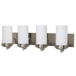 4 Light  Vanity Chrome