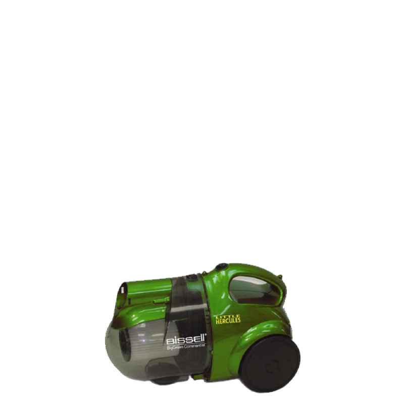 Little Hercules Canister Vacuum Cleaner Compact Handheld with Hose & Wheels