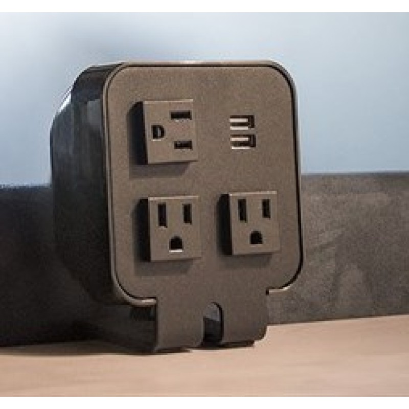 Cubie Power Hub – Desktop Charging Station with USB, Surge Protection & Power Outlets