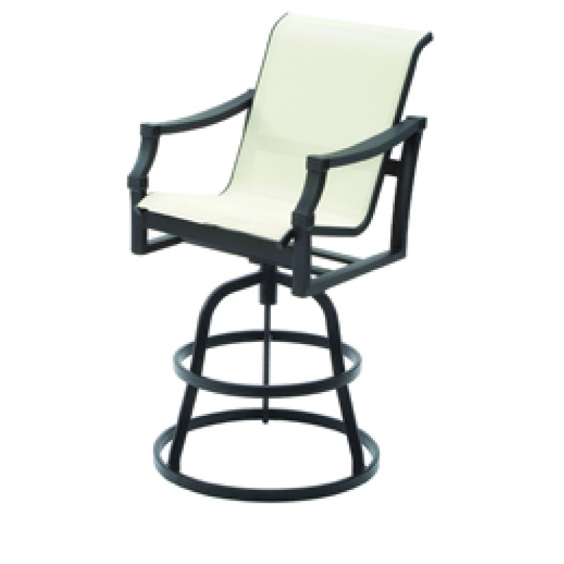 Hi-Back Swivel Barstool