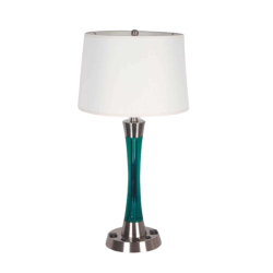 Desk Lamp with 2 Elec/2 USBs
