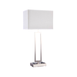 Desk Lamp with 2 Elec/USBs