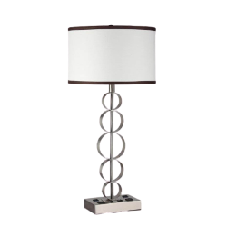 Desk Lamp with 2 Elec/2 USBs