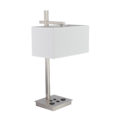 Desk Lamp with 2 Elec/1 USB