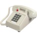 Guestroom Telephone with Electronic Buzzer – Ash Finish, Heavy-Duty Base