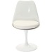 Lippa Dining Fabric Side Chair in White