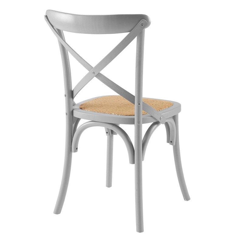 Gear Dining Side Chair in Light Gray