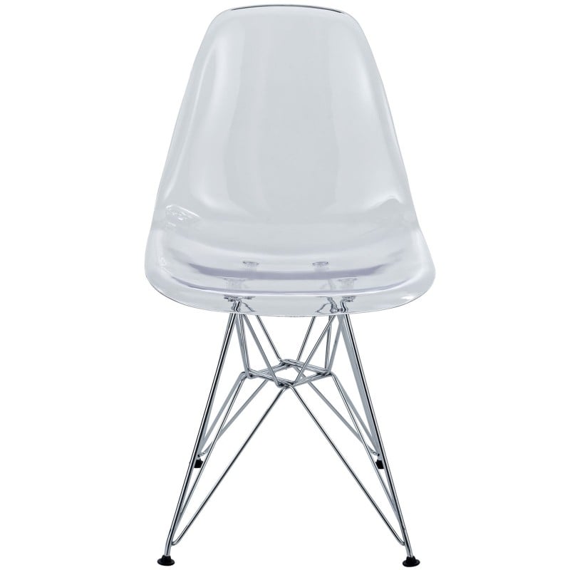 Paris Dining Side Chair in Clear