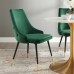 Adorn Tufted Performance Velvet Dining Side Chair in Green