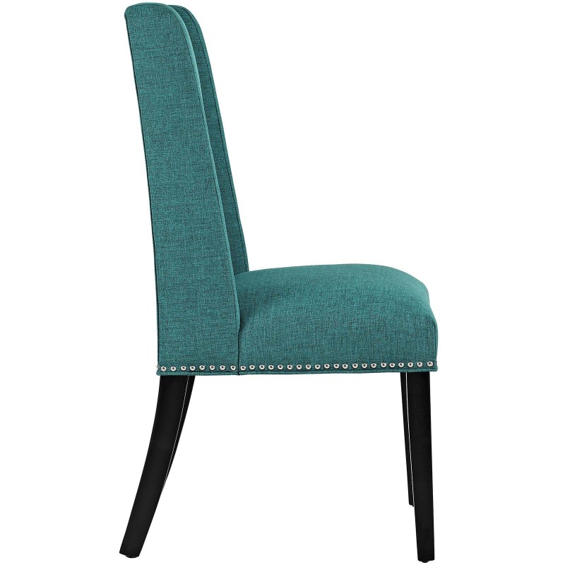 Baron Fabric Dining Chair in Teal