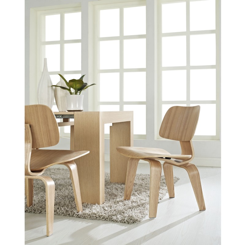Fathom Dining Wood Side Chair in Natural