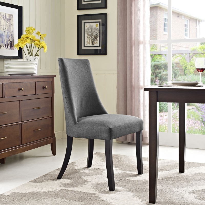 Reverie Dining Side Chair in Gray