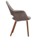 Aegis Dining Armchair in Taupe