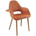 Aegis Dining Armchair in Orange
