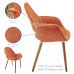 Aegis Dining Armchair in Orange