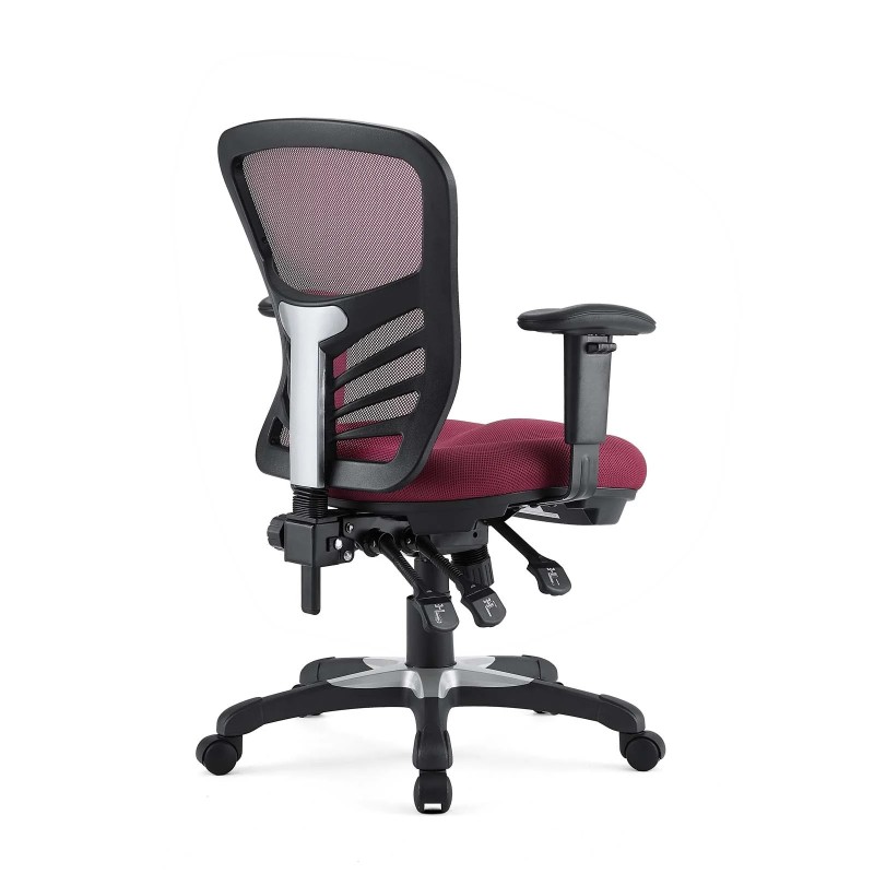 Mesh Office Chair in Red