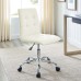 Armless Mid Back Office Chair in White