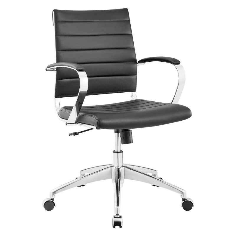 Back Office Chair in Black Back Office Chair in Black