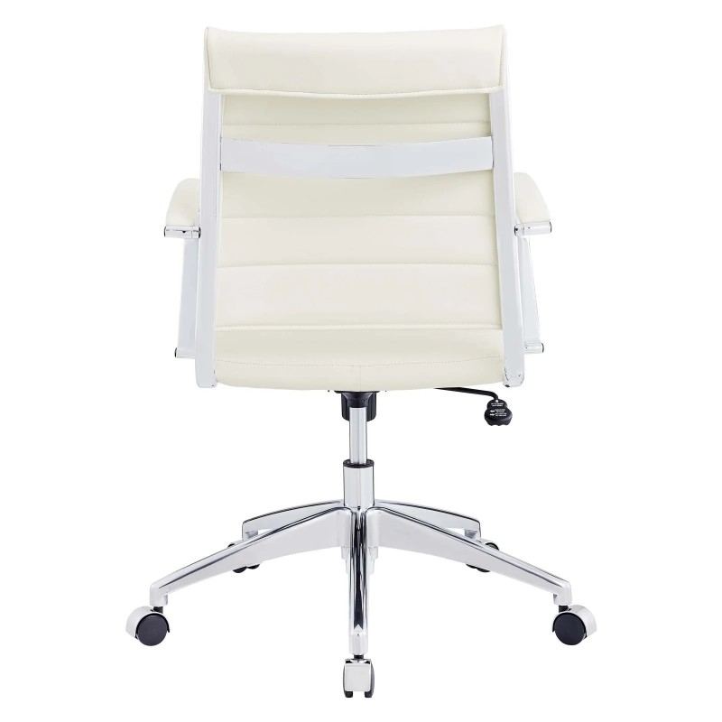 Back Office Chair in White Back Office Chair in White