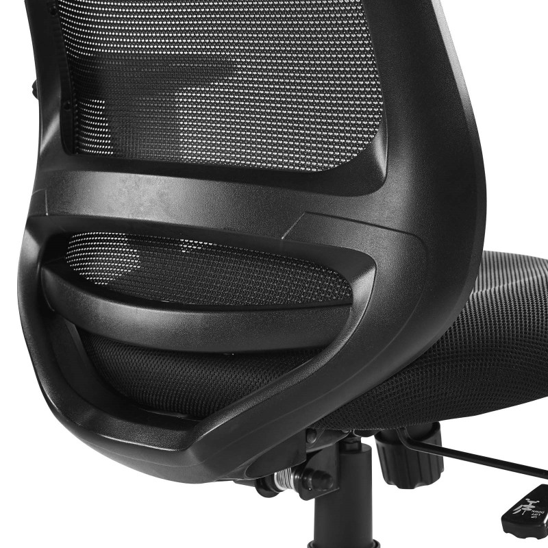 Forge Mesh Office Chair in Black