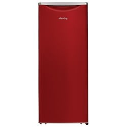 11 cu.ft. Apartment Size Refrigerator Red Metallic