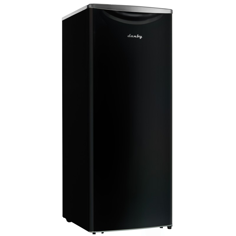 1 cu.ft. Apartment Size Refrigerator Black Metallic