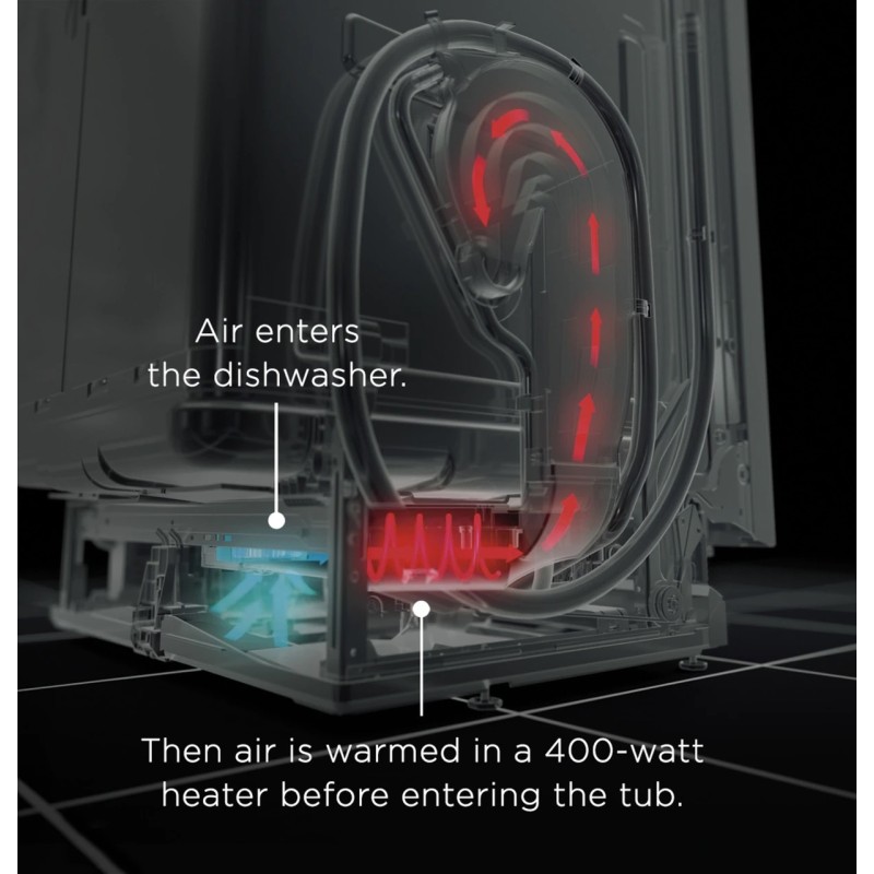 GE Profile Top Control with Stainless Steel Interior Dishwasher with Sanitize Cycle & Twin Turbo Dry Boost