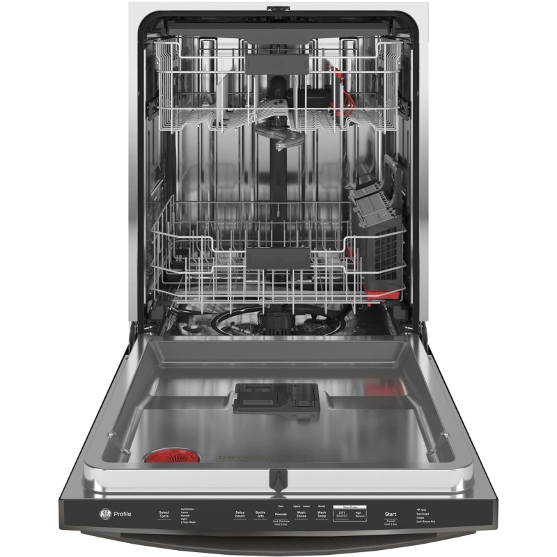 GE Profile Top Control with Stainless Steel Interior Dishwasher with Sanitize Cycle & Twin Turbo Dry Boost