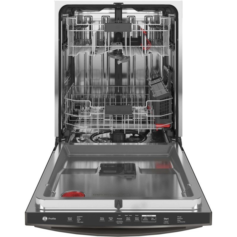 GE Profile Top Control with Stainless Steel Interior Dishwasher with Sanitize Cycle & Twin Turbo Dry Boost