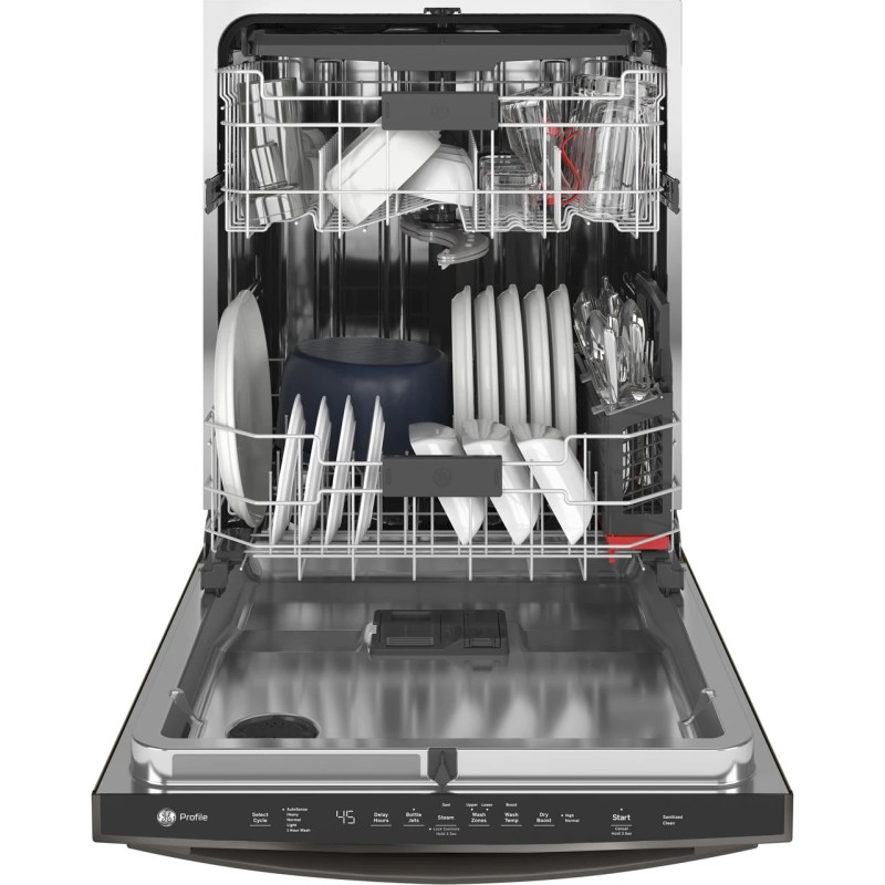 GE Profile Top Control with Stainless Steel Interior Dishwasher with Sanitize Cycle & Dry Boost with Fan Assist