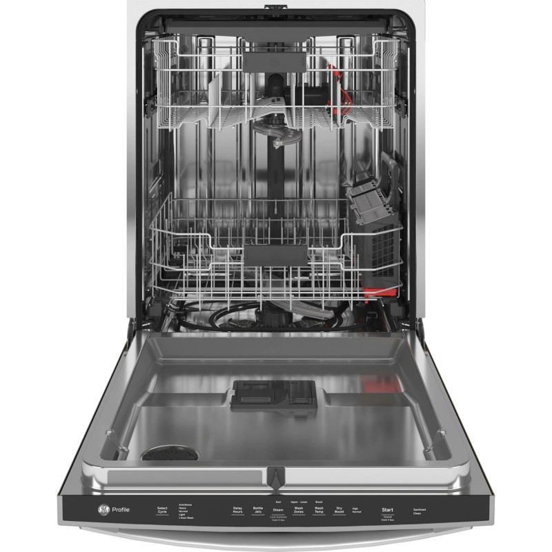 GE Profile Fingerprint Resistant Top Control with Stainless Steel Interior Dishwasher with Sanitize Cycle & Dry Boost with Fan Assist