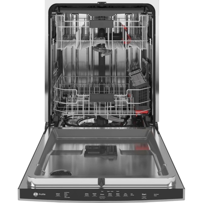 GE Profile Fingerprint Resistant Top Control with Stainless Steel Interior Dishwasher with Sanitize Cycle & Dry Boost with Fan Assist