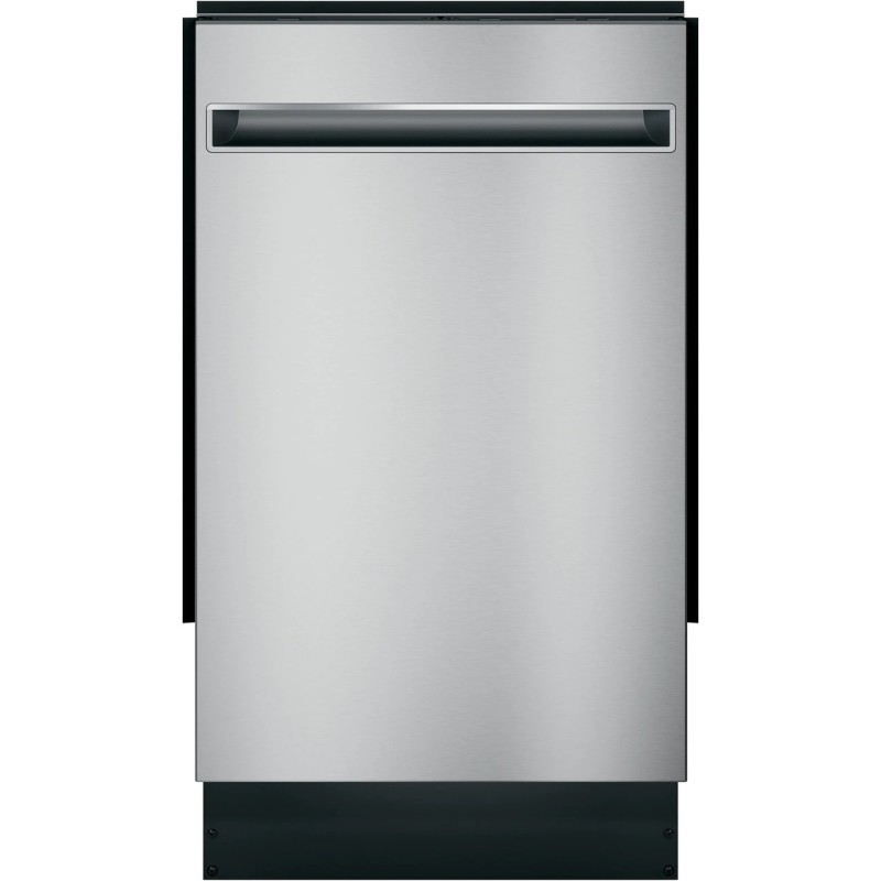 GE Profile 18" ADA Compliant Stainless Steel Interior Dishwasher with Sanitize Cycle