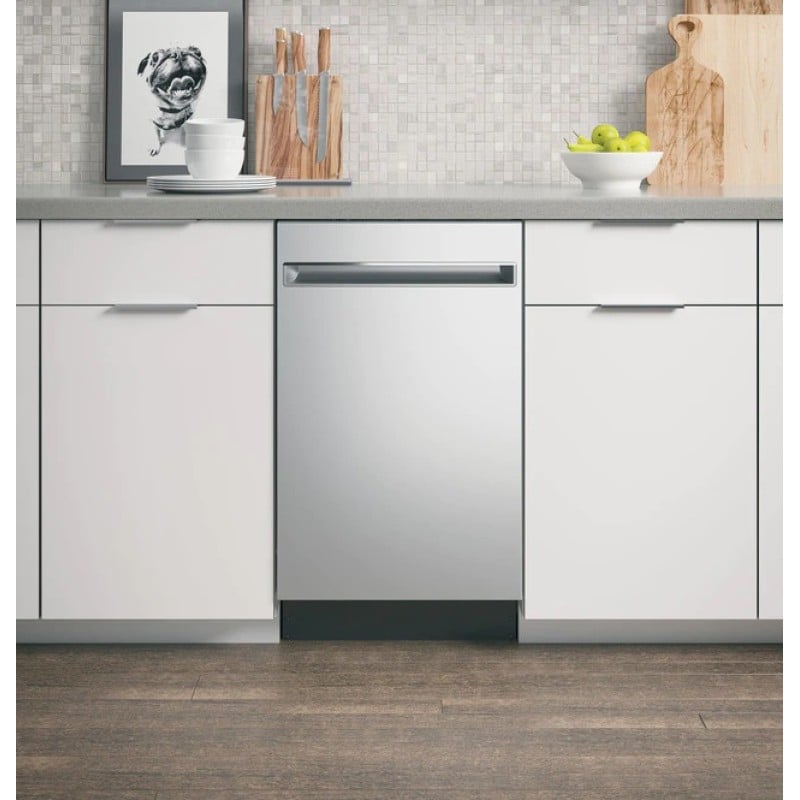 GE Profile 18" ADA Compliant Stainless Steel Interior Dishwasher with Sanitize Cycle
