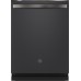 GE Top Control with Stainless Steel Interior Dishwasher with Sanitize Cycle & Dry Boost with Fan Assist