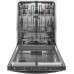 GE Top Control with Stainless Steel Interior Dishwasher with Sanitize Cycle & Dry Boost with Fan Assist