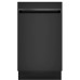 GE Profile 18" ADA Compliant Stainless Steel Interior Dishwasher with Sanitize Cycle