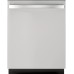 GE ADA Compliant Stainless Steel Interior Dishwasher with Sanitize Cycle