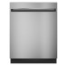 GE ADA Compliant Stainless Steel Interior Dishwasher with Sanitize Cycle