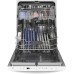 GE Top Control with Stainless Steel Interior Dishwasher with Sanitize Cycle & Dry Boost with Fan Assist