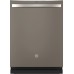 GE Top Control with Stainless Steel Interior Dishwasher with Sanitize Cycle & Dry Boost with Fan Assist