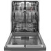 GE Front Control with Stainless Steel Interior Dishwasher with Sanitize Cycle & Dry Boost