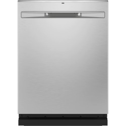 GE Fingerprint Resistant Top Control with Stainless Steel Interior Dishwasher with Sanitize Cycle & Dry Boost